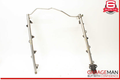 07-12 Mercedes W219 CLS63 SL63 AMG Engine Fuel Injector Rail w/ Injectors OEM