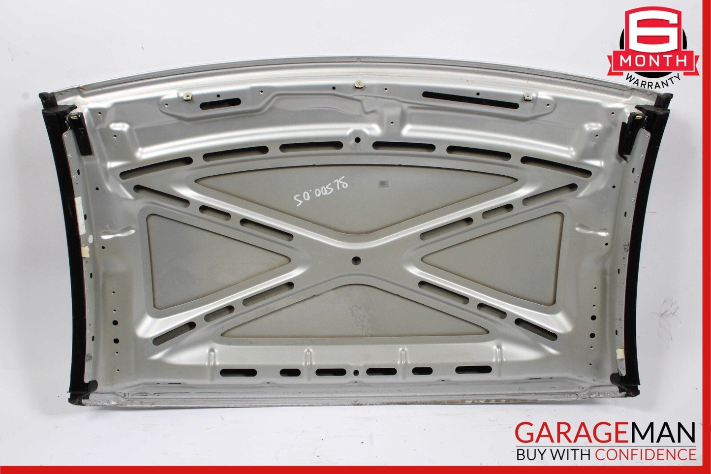 03-08 Mercedes R230 SL500 Convertible Hard Top Folding Roof Panel Silver OEM