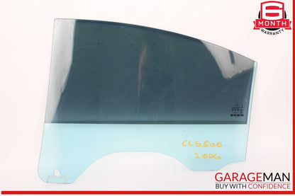 06-11 Mercedes W219 CLS500 CLS550 Rear Right Passenger Side Door Window Glass