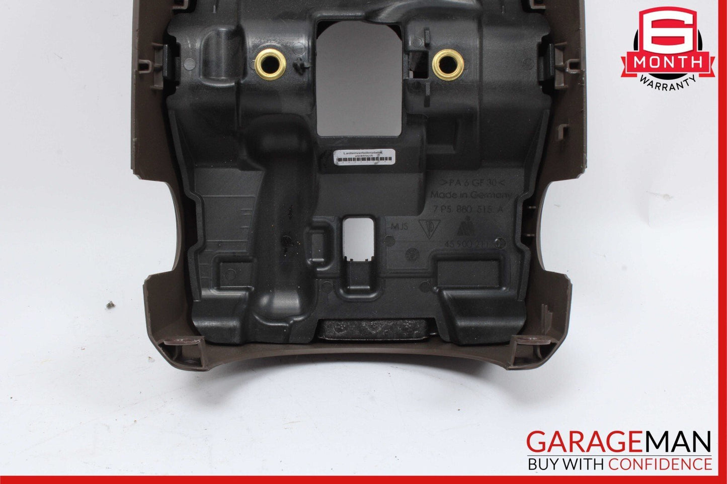 11-18 Porsche Cayenne 958 S Steering Column Lower Trim Cover Panel Brown OEM