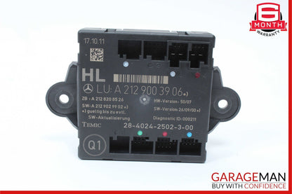 08-14 Mercedes W204 C250 C300 C350 Rear Left Side Door Control Module Unit OEM