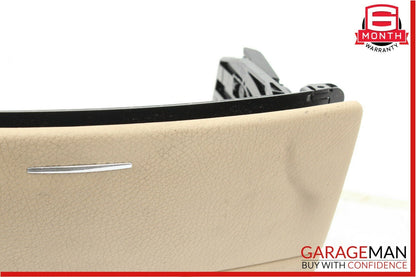 07-13 Mercedes W221 S450 S550 Center Console Dashboard CD Player Cover Brown