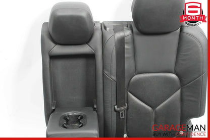 11-17 Porsche Cayenne 958 Rear Left Side Complete Seat Cushion Assembly Black