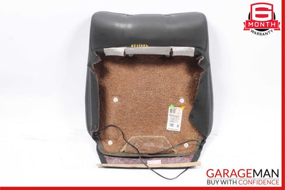 03-06 Mercedes W220 S500 Front Left Top Upper Seat Cushion Black OEM