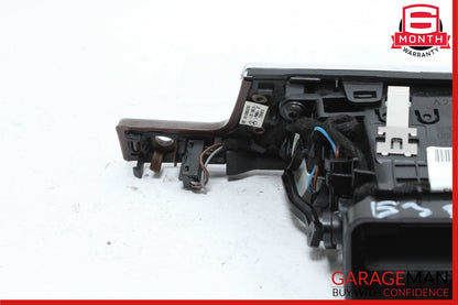 10-13 Mercedes W212 E350 Front Left Dashboard Dash AC A/C Air Vent Trim Wood