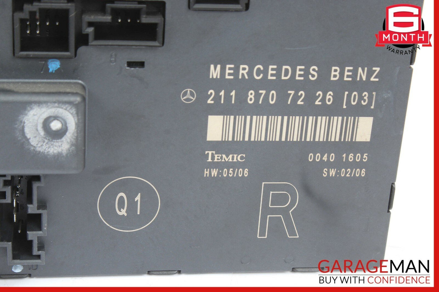 03-09 Mercedes W211 E320 E500 E63 AMG Front Right Side Door Controller Module