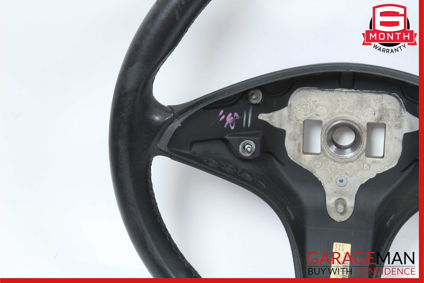 08-12 Mercedes X204 GLK350 C250 C300 3 Spoke Steering Wheel Anthracite
