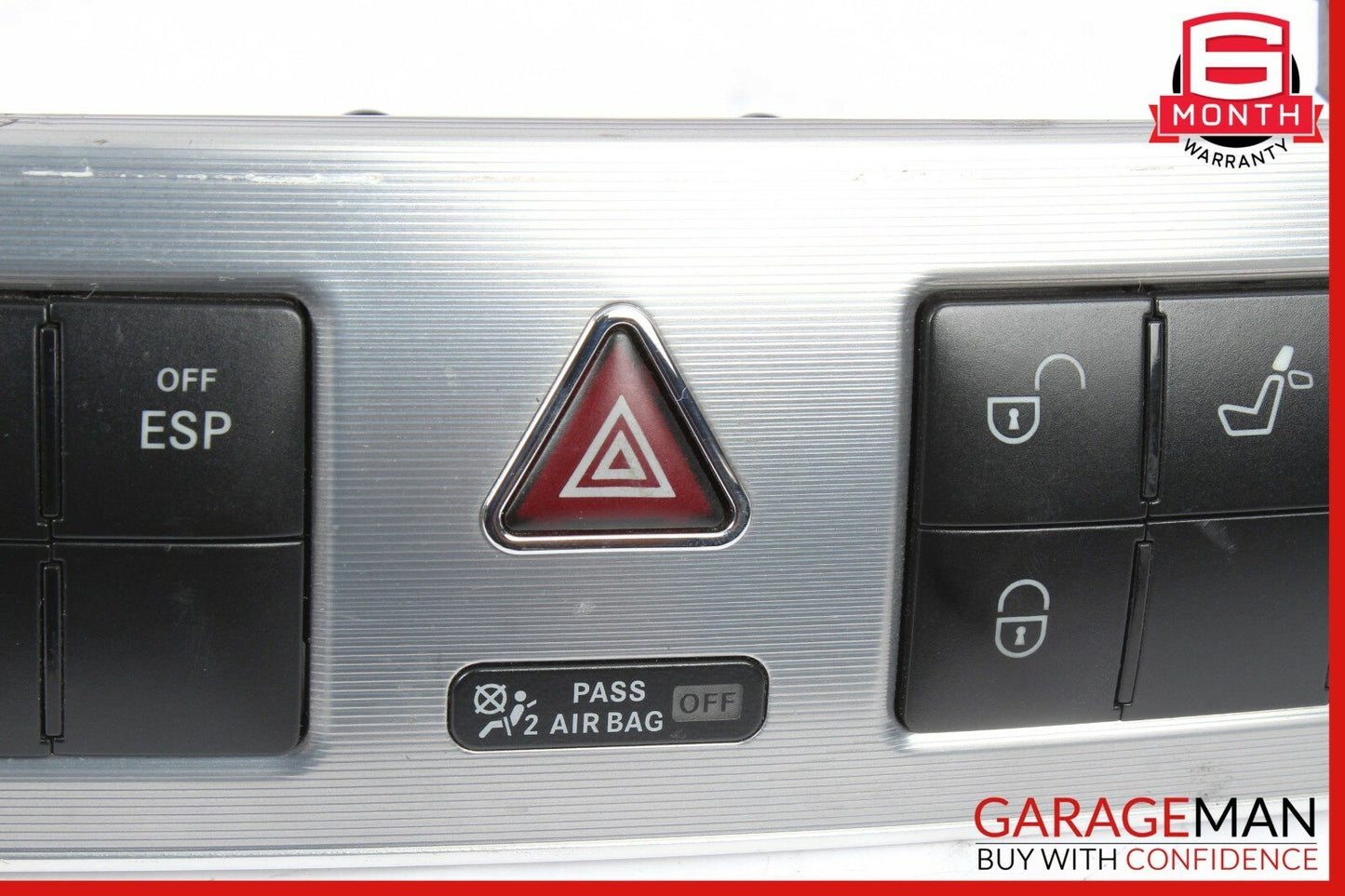 05-07 Mercedes W203 C230 C350 Dash Hazard Door Lock ESP Control Switch Module