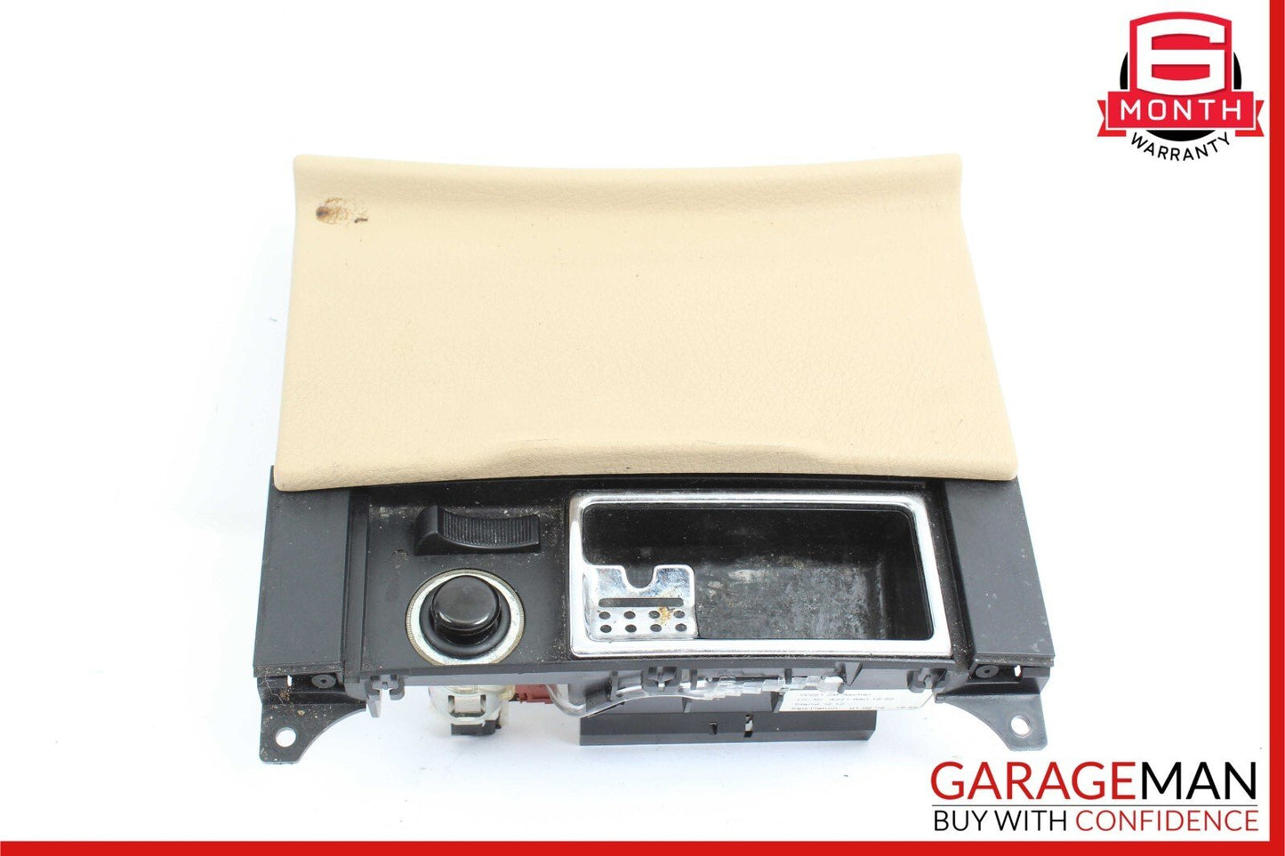 07-09 Mercedes W221 S550 S450 Ash Tray Ashtray Lighter Trim Black 2216801552 OEM