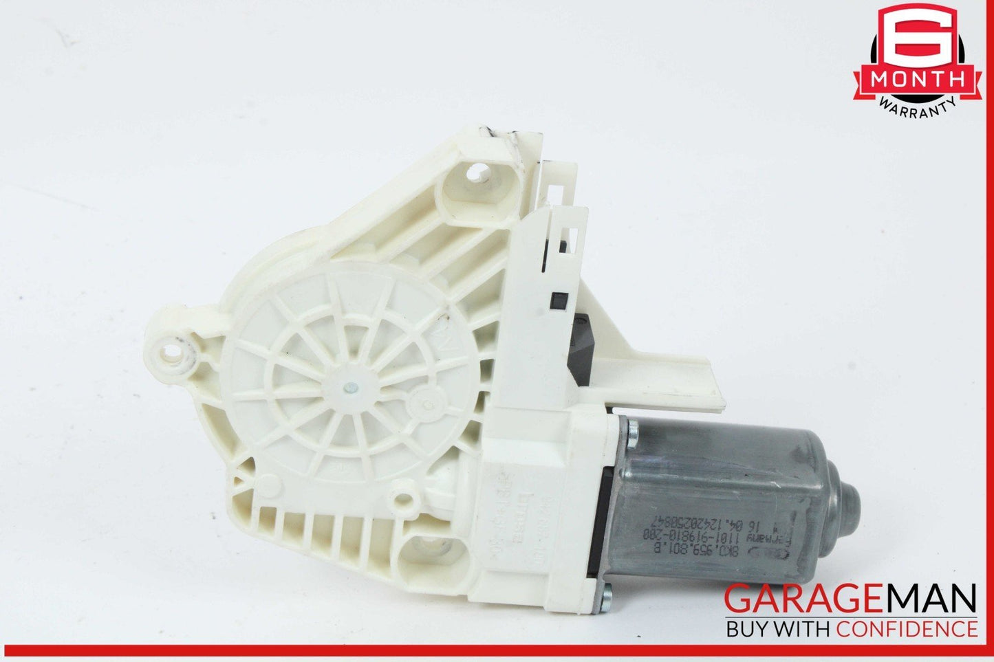 12-18 Audi A7 Rear Right Passenger Side Door Window Regulator Motor Unit OEM