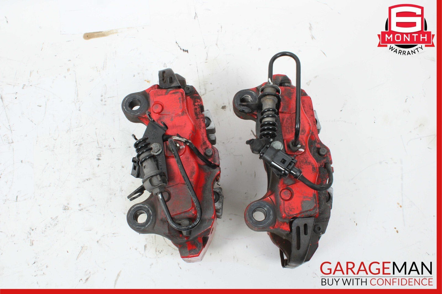 03-10 Porsche Cayenne Turbo Brembo Rear Brake Caliper Calipers Set of 2 Pc OEM