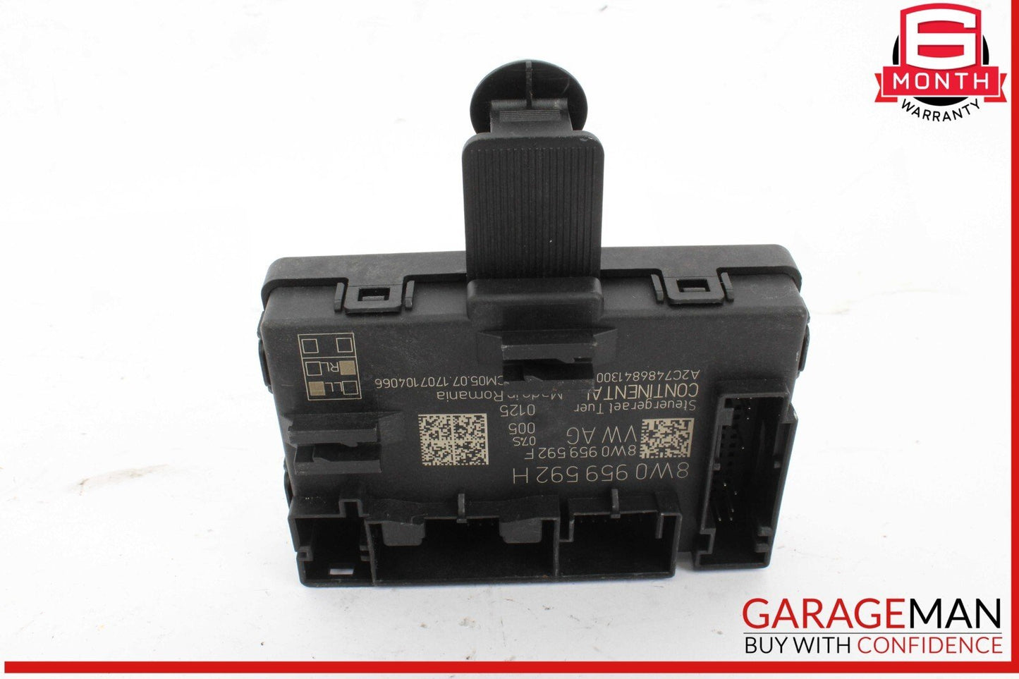17-24 Audi A4 Quattro Front Right Passenger Side Door Control Module 8W0959592H