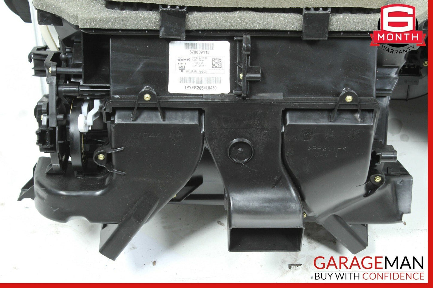 14-17 Maserati Ghibli BEHR A/C AC Air Box Heater Core Blower Motor Assembly OEM