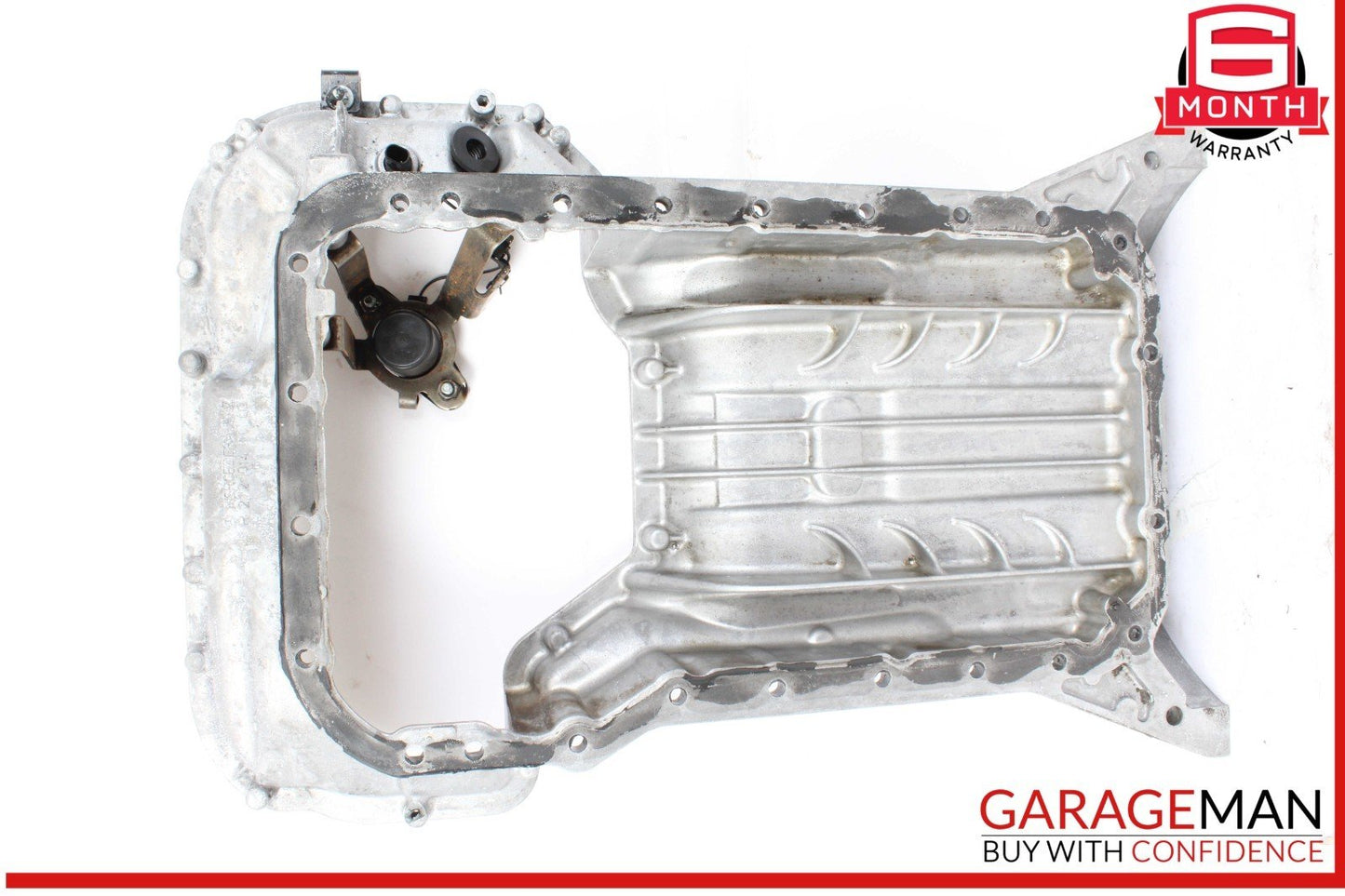 06-13 Mercedes W164 ML350 Engine Upper Oil Sump Baffle Pan 2720141602 OEM
