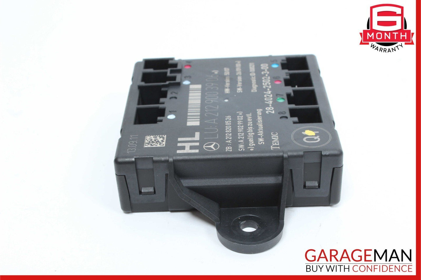 08-18 Mercedes C250 GLK350 E350 CLS550 Rear Left Side Door Control Module Unit