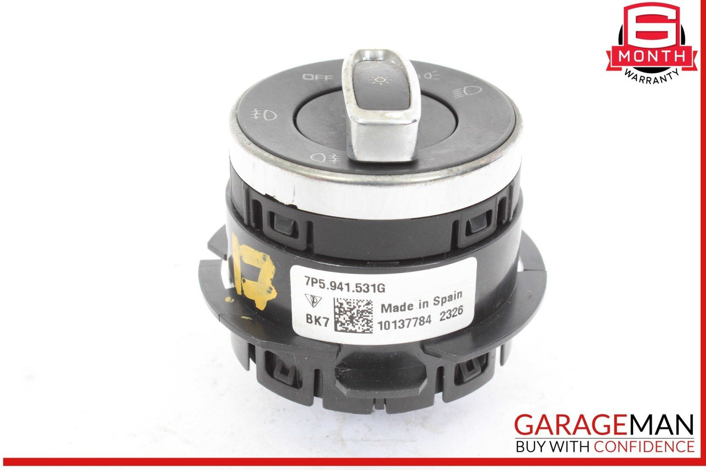 15-24 Porsche Macan 95B Headlight Head Light Control Switch 7P5941531G OEM
