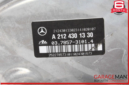 14-18 Mercedes W212 E350 CLS550 Power Brake Booster Master Cylinder w/ Reservoir