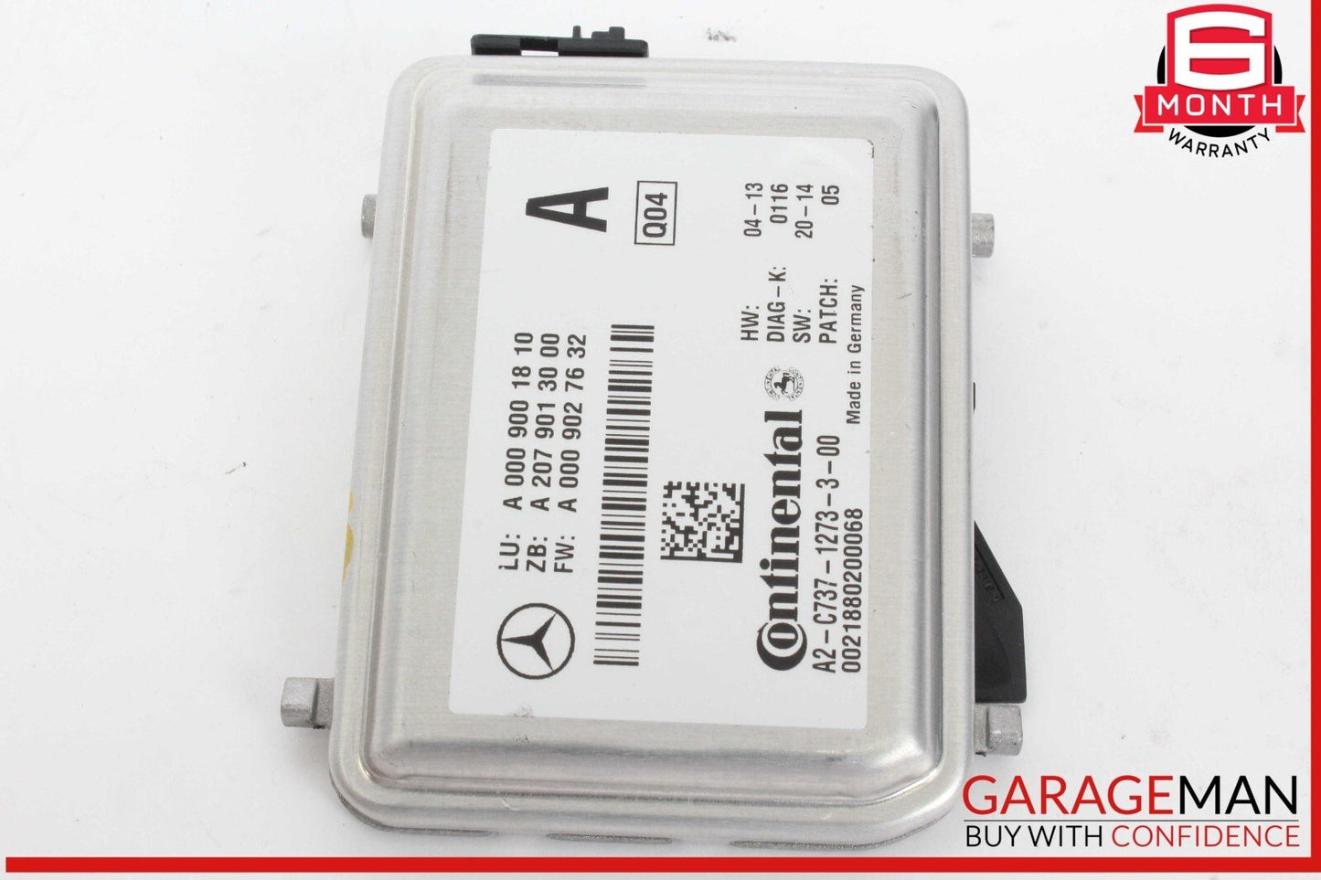 16-19 Mercedes W166 GLE400 Front Windshield Lane Assist Camera 0009001810 OEM