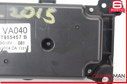15 Subaru WRX AC A/C Air Conditioning Heater Temperature Climate Control Panel