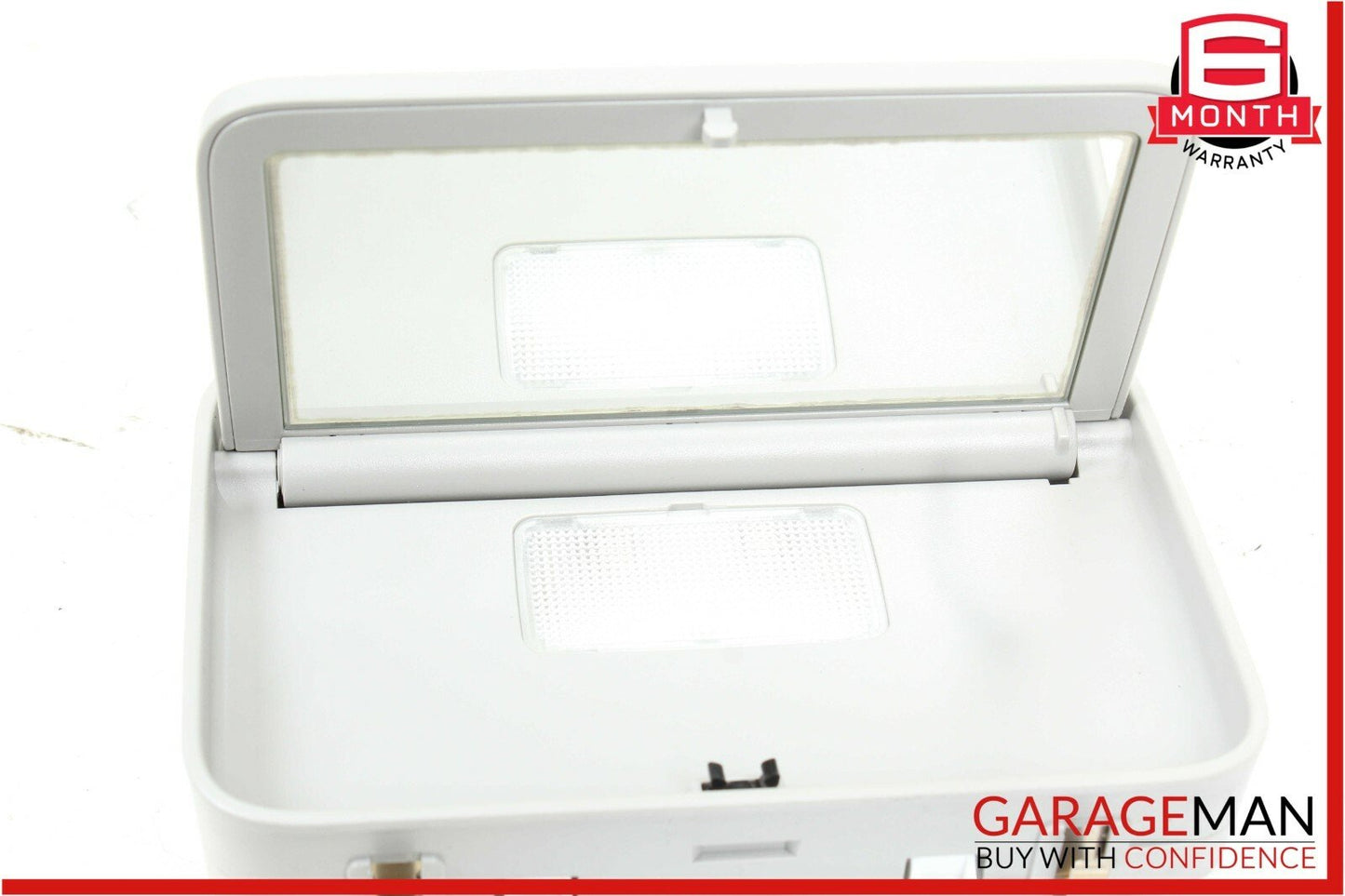 10-13 Mercedes W221 S550 Rear Right / Left Side Overhead Vanity Mirror Gray OEM