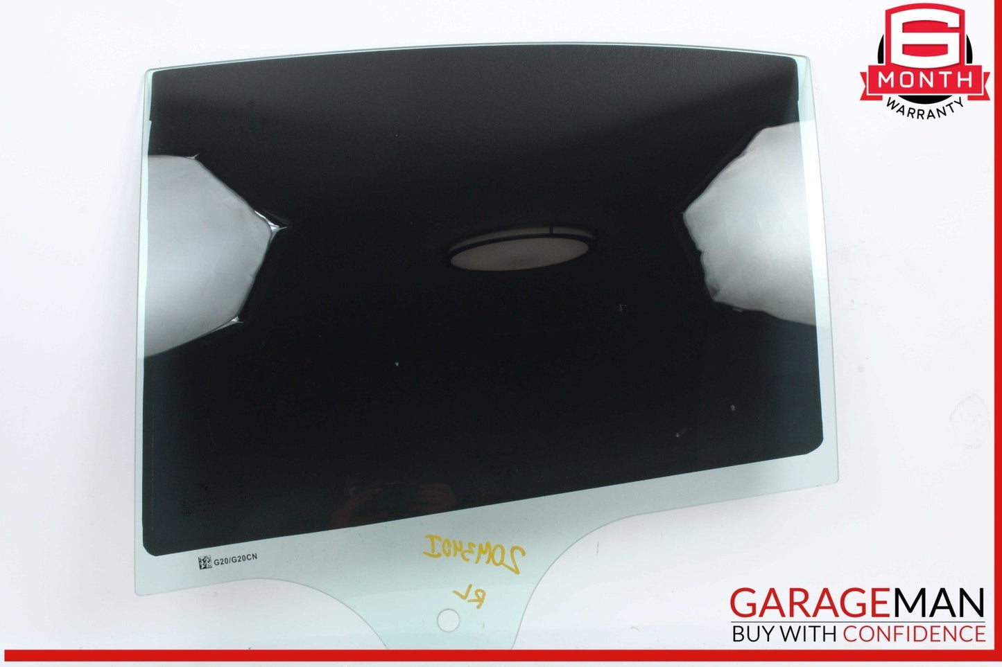 19-24 BMW M340i G20 330e 330i Rear Left Driver Side Door Window Glass OEM