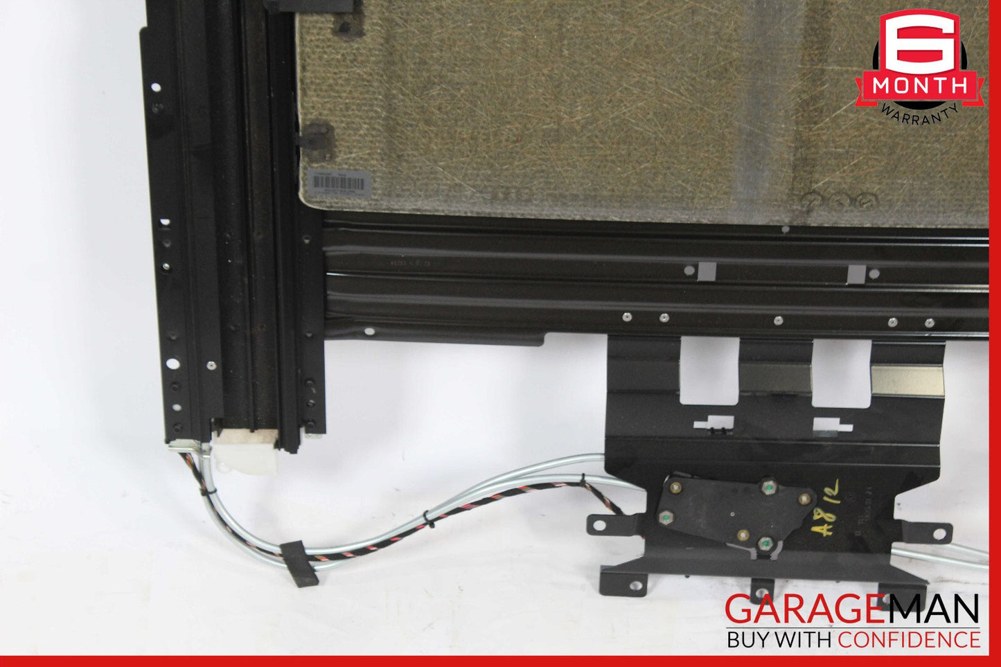 11-17 Audi A8 Sunroof Sun Shade Roof Glass Frame Track OEM