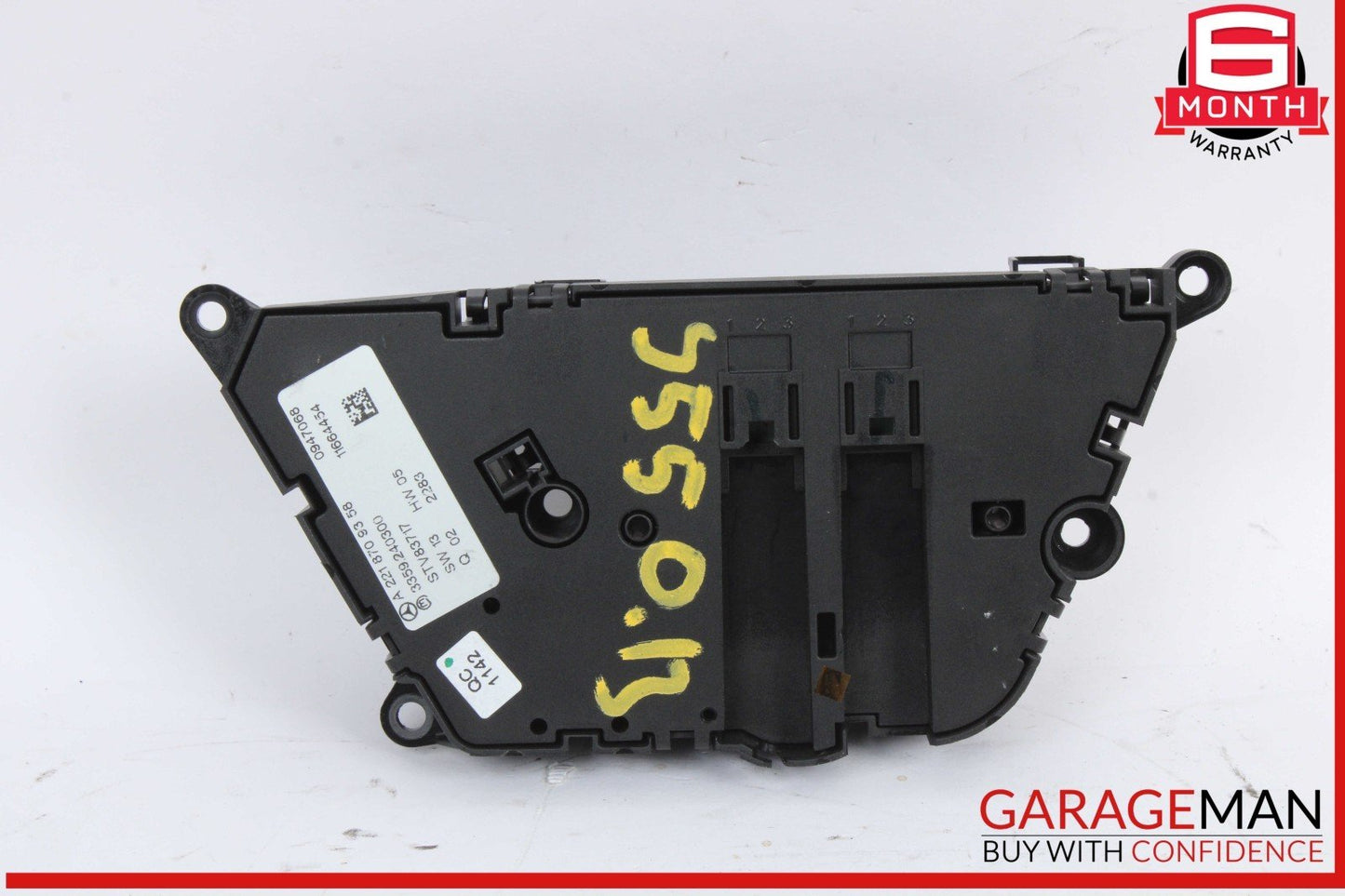 07-14 Mercedes W221 S550 Front Right Side Seat Control Switch 2218709358 OEM