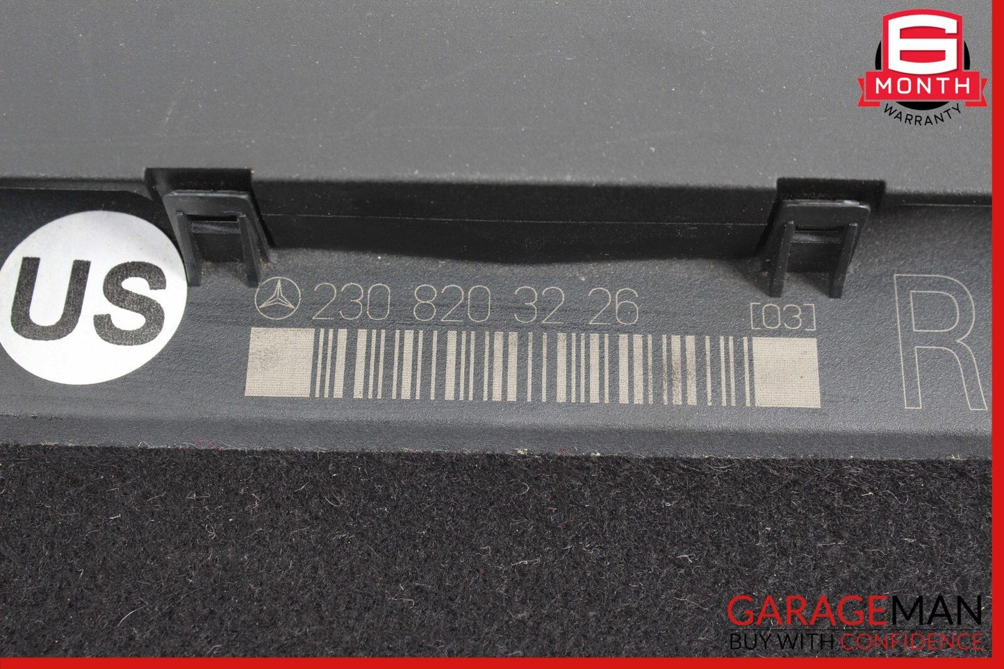 03-06 Mercedes W221 S400 SL55 AMG Under Seat Control Module Right Side OEM