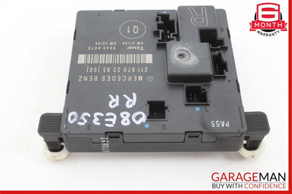 06-11 Mercedes W211 E350 Rear Right Door Control Module 2118703285 OEM