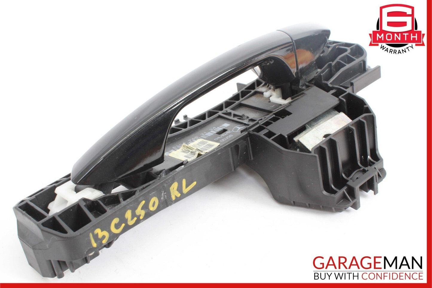 08-14 Mercedes W204 C250 C300 Rear Left Driver Side Exterior Door Handle Black