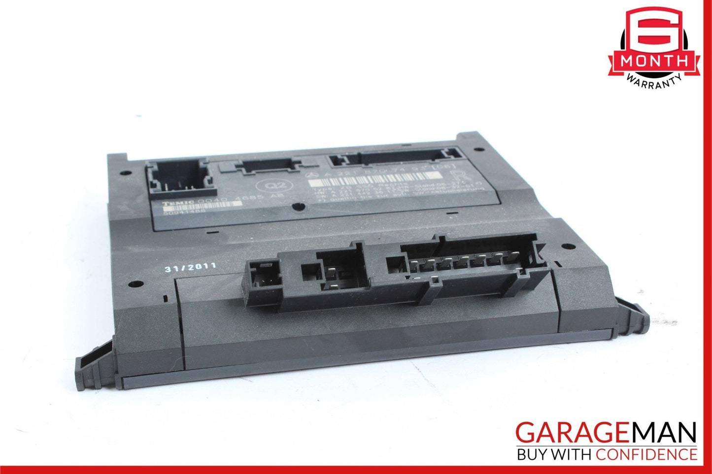 07-13 Mercedes W221 S550 S63 Front Right Under Seat Control Module 2218707493