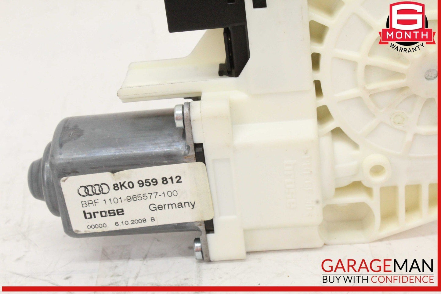 09-16 Audi A4 A5 S4 S5 Rear Right Side Window Regulator Motor 8K0959802 OEM