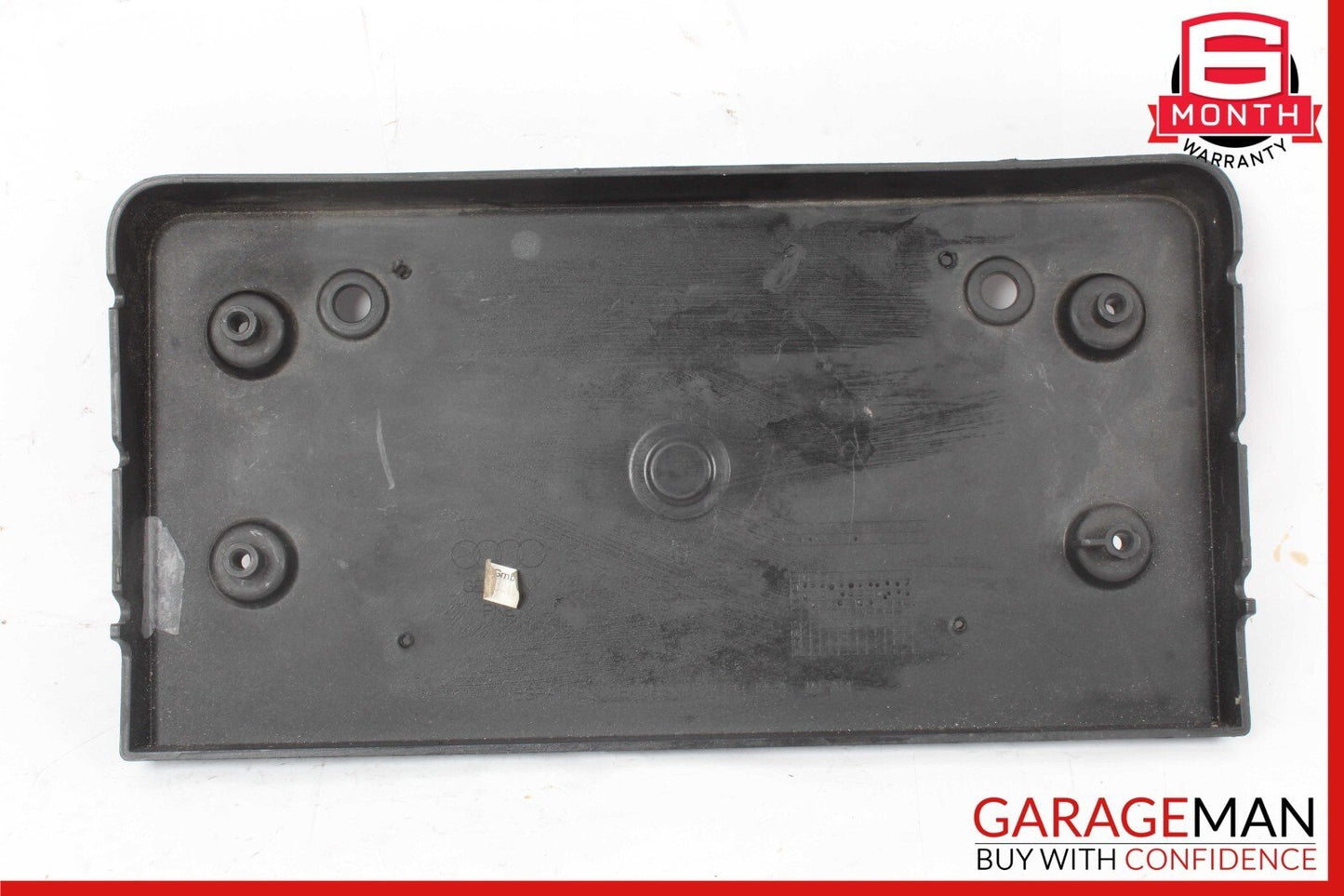 17-22 Alfa Romeo Giulia Base Front Bumper License Plate Bracket Holder OEM
