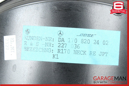 97-04 Mercedes R170 SLK230 SLK320 Rear Right & Left Side Door Sound Speakers Set