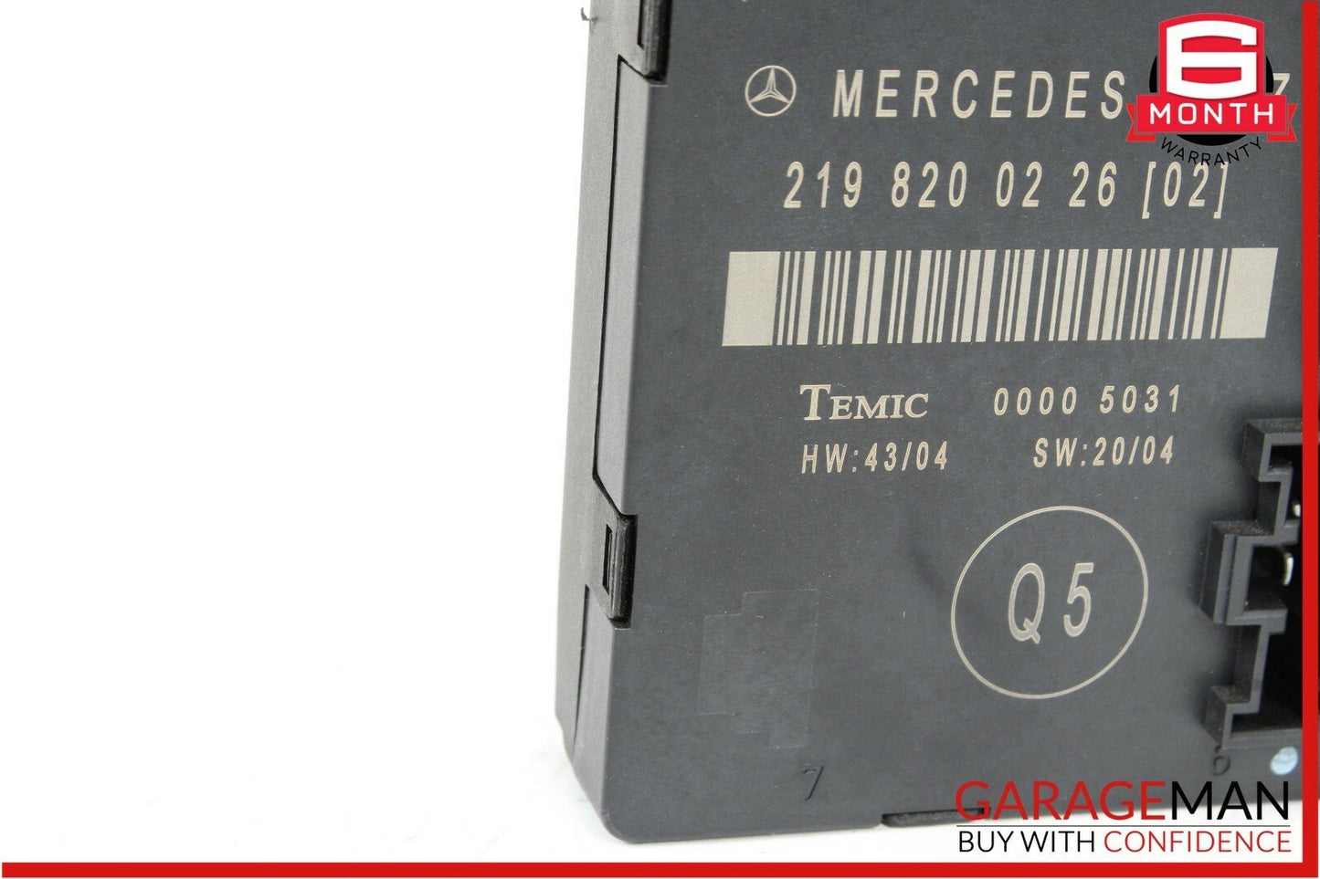 06-11 Mercedes W219 CLS500 Rear Left Side Door Control Controller Module Unit