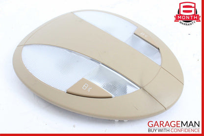 07-09 Mercedes W211 E350 E500 E63 AMG Rear Overhead Dome Light Reading Map Brown