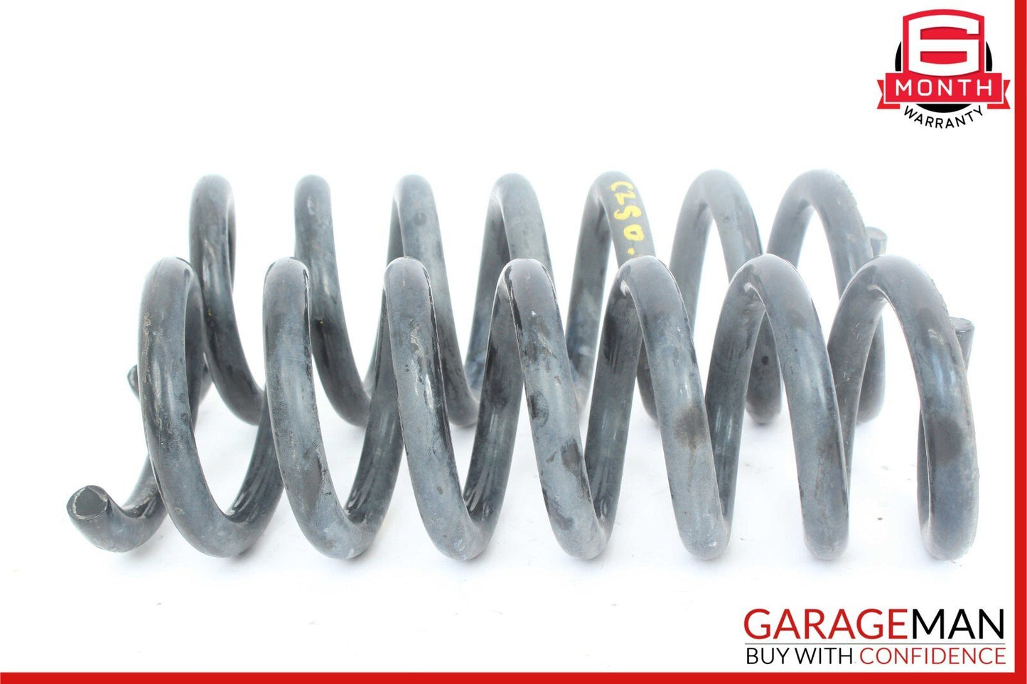 08-14 Mercedes W204 C250 Coupe Rear Right & Left Suspension Coil Spring Set OEM