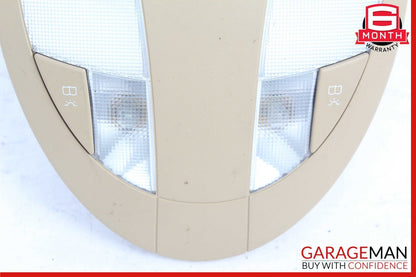 07-09 Mercedes W211 E550 E350 E63 AMG Rear Overhead Dome Light Reading Map Brown