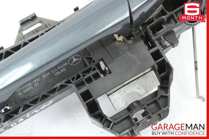 08-11 Mercedes W204 C250 C300 Front Left Driver Side Exterior Door Handle Grey