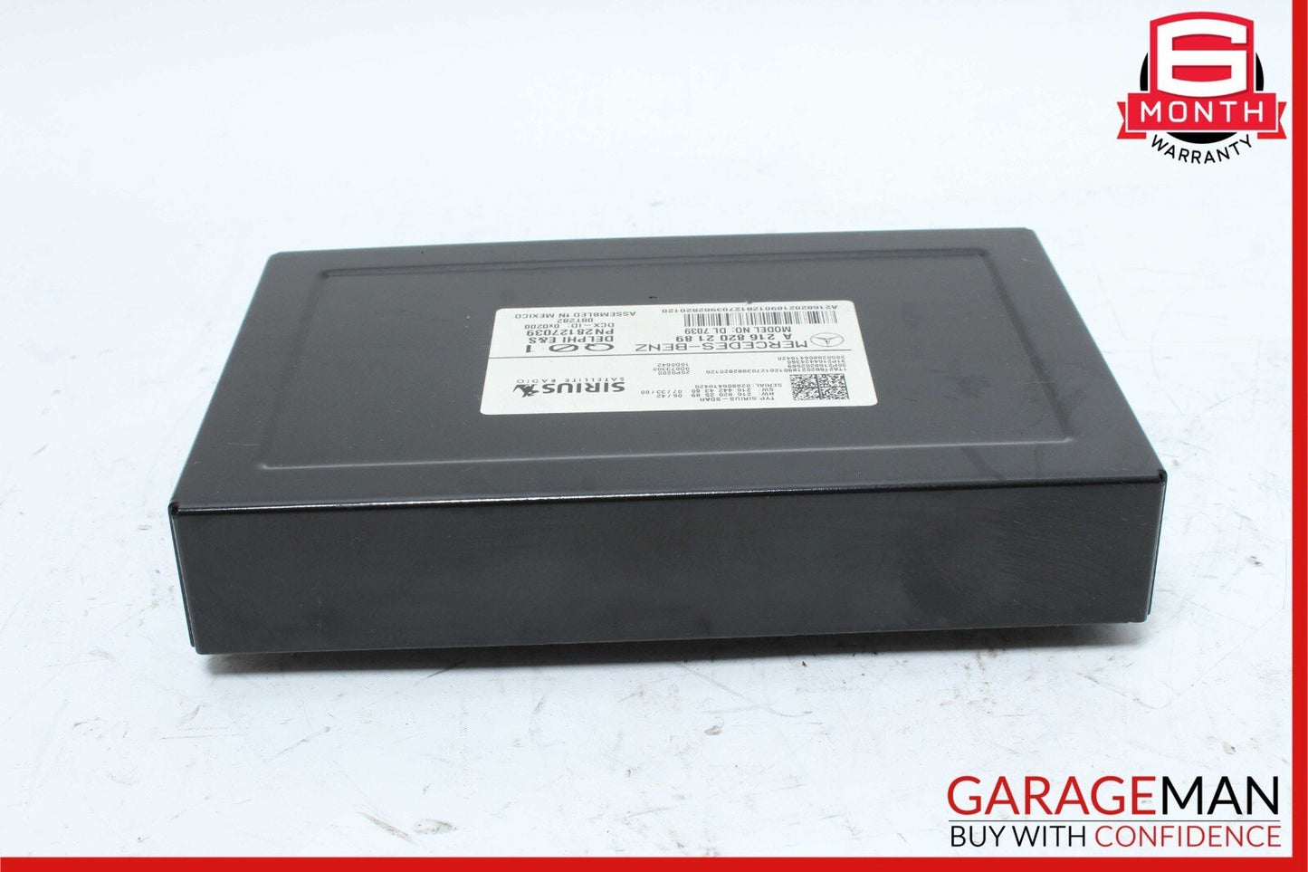 07-14 Mercedes W204 C300 GLK350 Sirius Satellite Radio Receiver Module Unit OEM