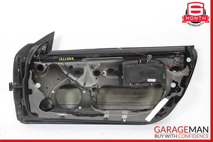 03-12 Mercedes R230 SL550 Front Right Side Exterior Door Shell Frame Panel Black