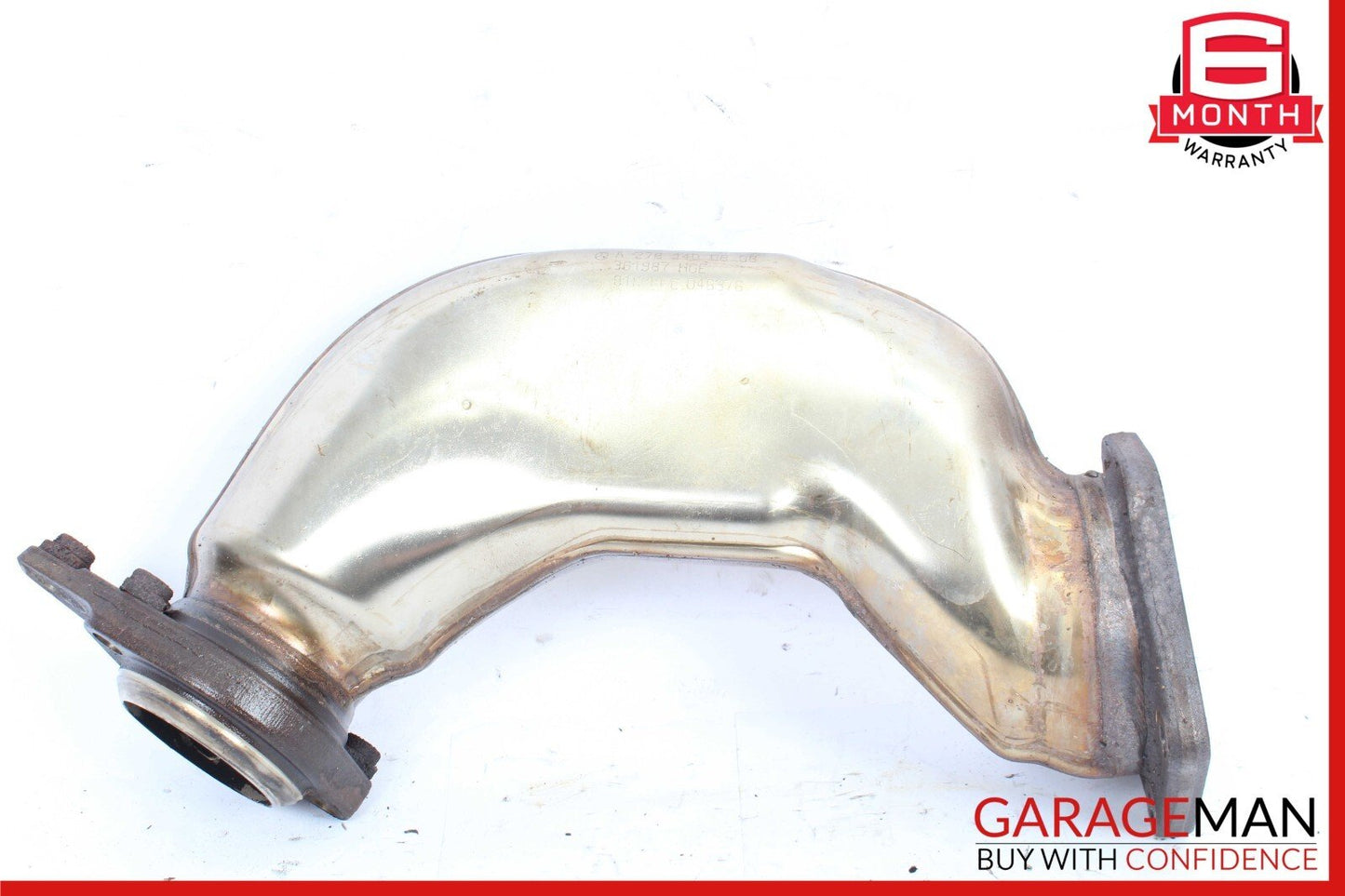 12-18 Mercedes W212 E550 CLS550 4.6L Right Exhaust Pipe Adapter 2781400808 OEM