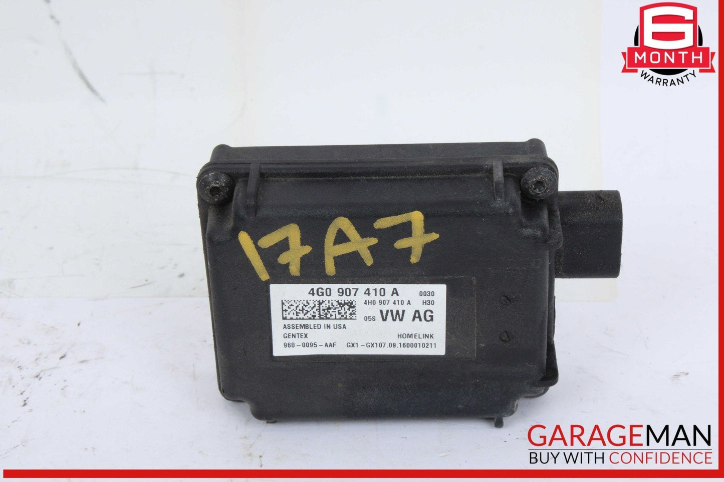 12-18 Audi A7 A6 Q5 SQ5 Body Computer Control Module Unit 4G0907410A OEM