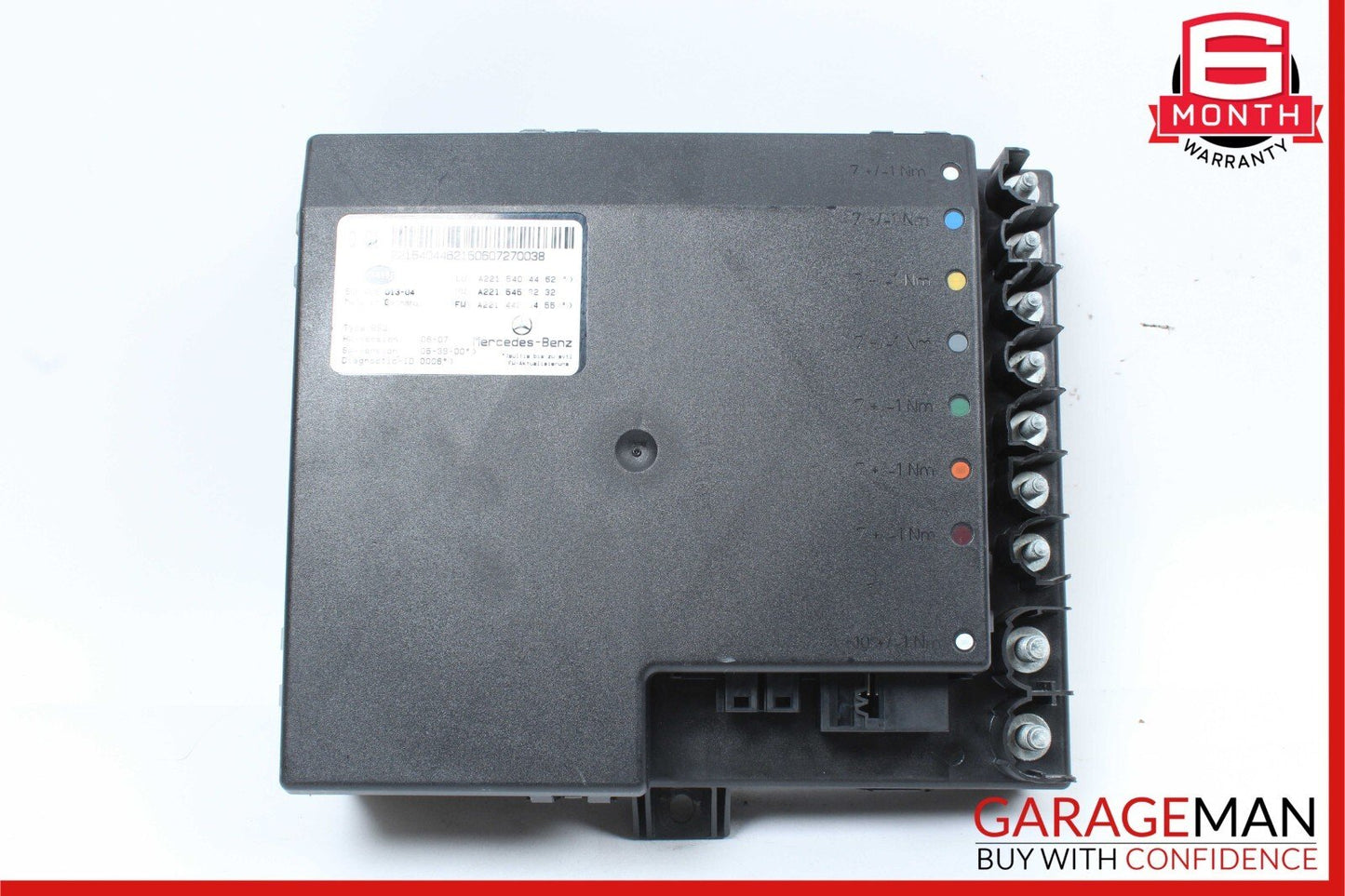 07-14 Mercedes W216 CL550 S550 Electric Power Supply Control Fuse Box Module OEM