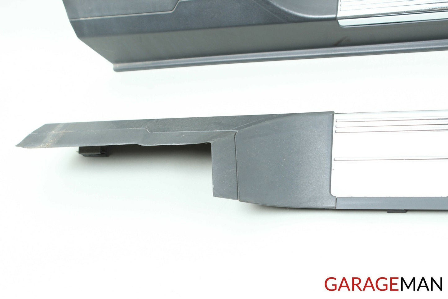 00-06 Mercedes W215 CL500 Front Right & Left Door Sill Scuff Plate Cover Set OEM