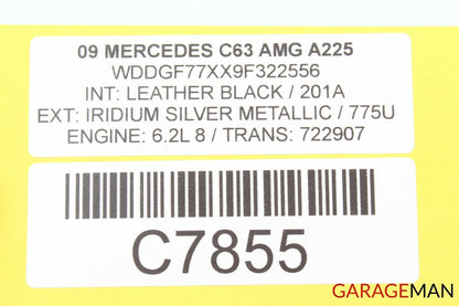 08-11 Mercedes W204 C63 AMG iPod Interface Computer Control Module 0048270345