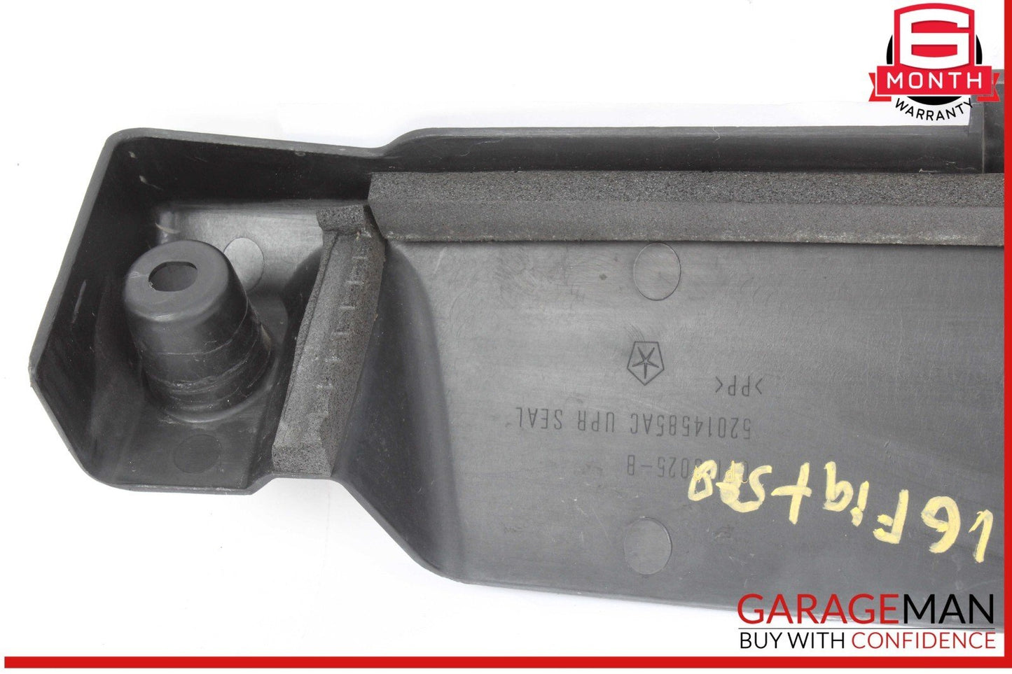 12-17 Fiat 500E Radiator Shroud Upper Seal Cover Panel 52014585AC OEM