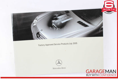 06 Mercedes W164 ML350 Owner Owner's Manual Book Set w/ Case OEM