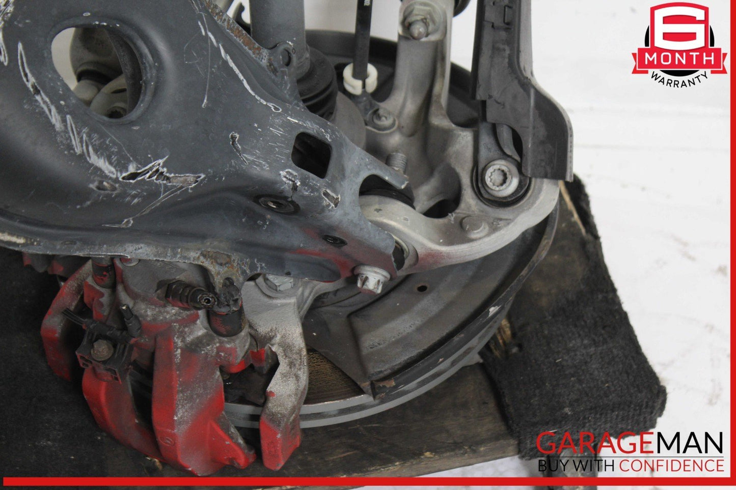 12-18 Mercedes W218 CLS550 Rear Left Spindle Knuckle Hub Drive Axle Shaft Assy