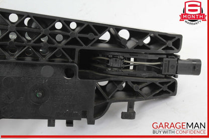 14-17 Audi SQ5 Rear Left Driver Side Exterior Door Handle Gray OEM